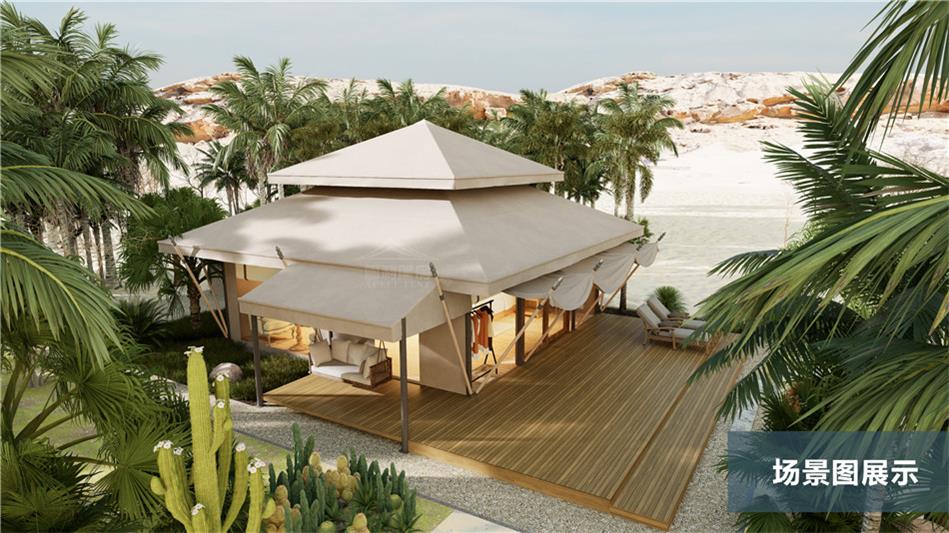 大化野奢帐篷露营